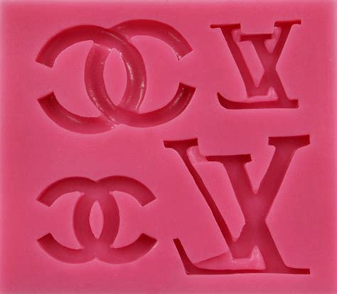 moule silicone chanel|Chanel Logo Silicone Mold .